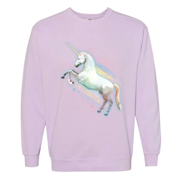 Magical Space Unicorn Garment-Dyed Sweatshirt