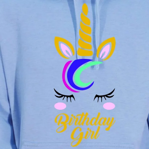 Magical Unicorn Birthday Unisex Surf Hoodie