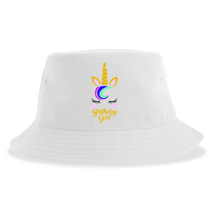 Magical Unicorn Birthday Sustainable Bucket Hat