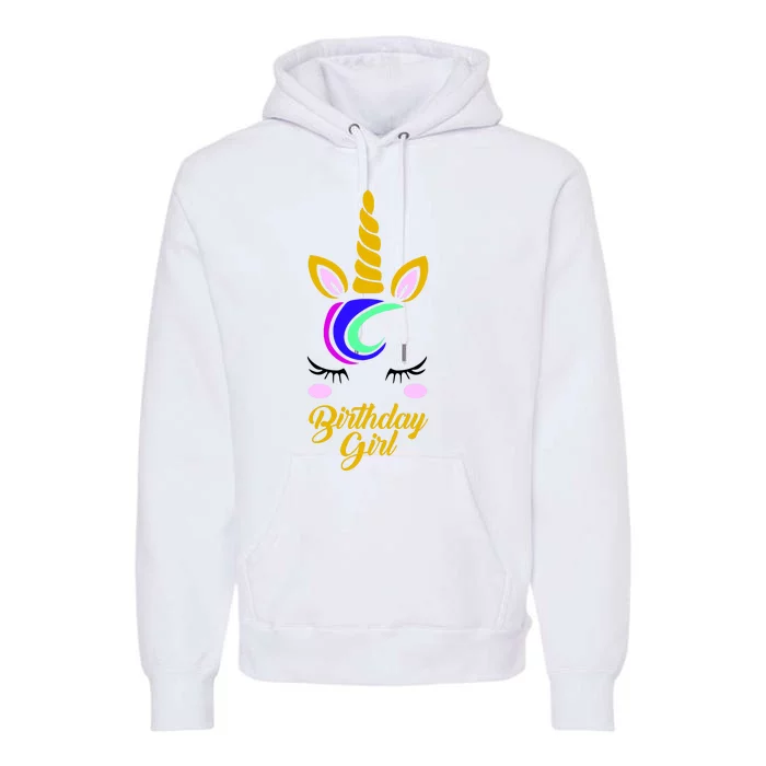 Magical Unicorn Birthday Premium Hoodie