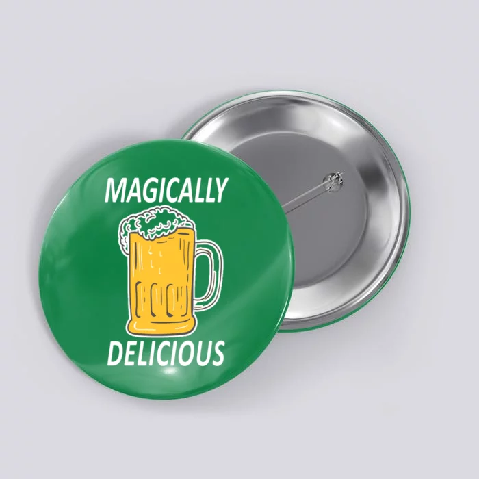 Magically Delicious Beer Lover Button