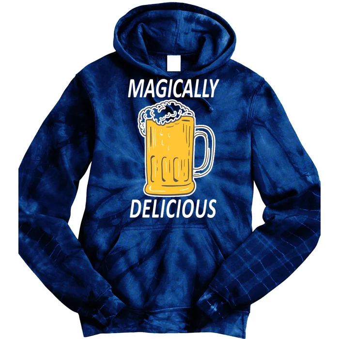 Magically Delicious Beer Lover Tie Dye Hoodie