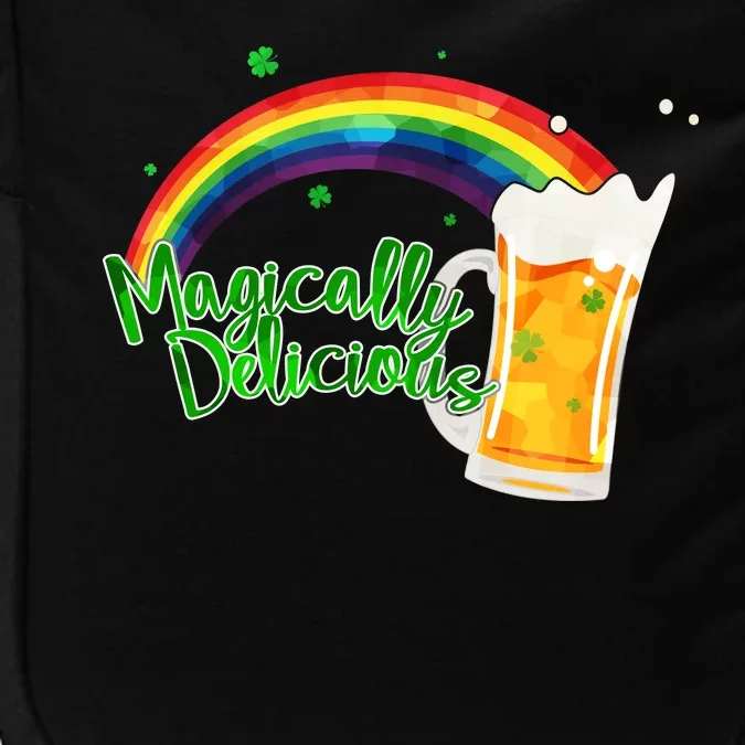 Magically Delicious Rainbow Beer St. Patrick's Day Impact Tech Backpack