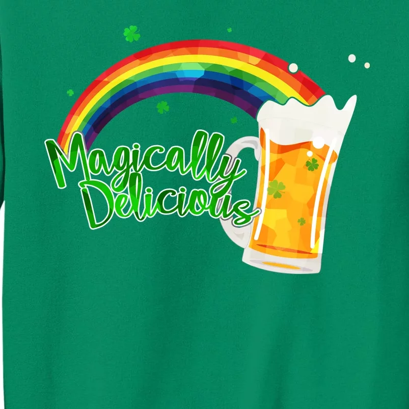 Magically Delicious Rainbow Beer St. Patrick's Day Sweatshirt