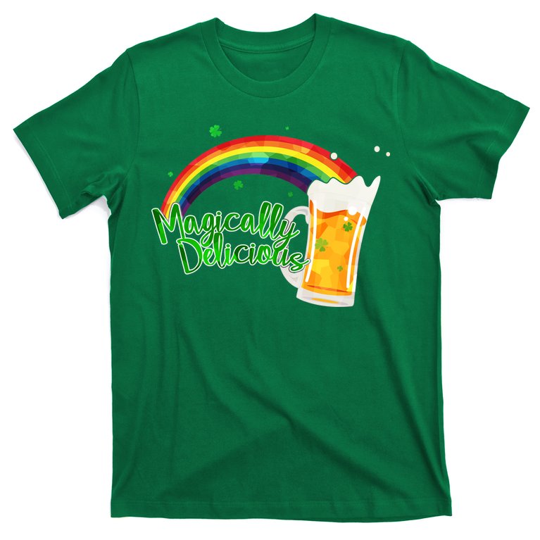 Magically Delicious Rainbow Beer St. Patrick's Day T-Shirt