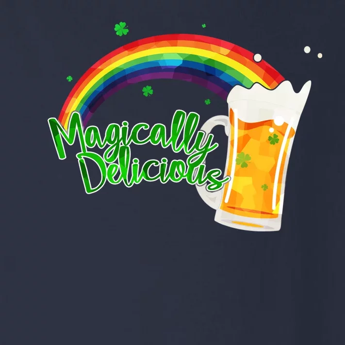 Magically Delicious Rainbow Beer St. Patrick's Day Toddler Long Sleeve Shirt