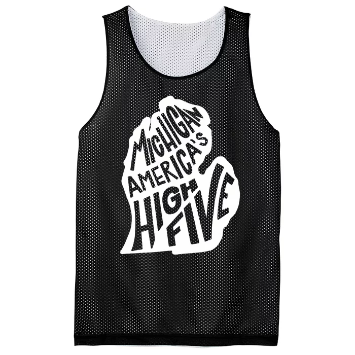 Michigan Americas High Five Mesh Reversible Basketball Jersey Tank