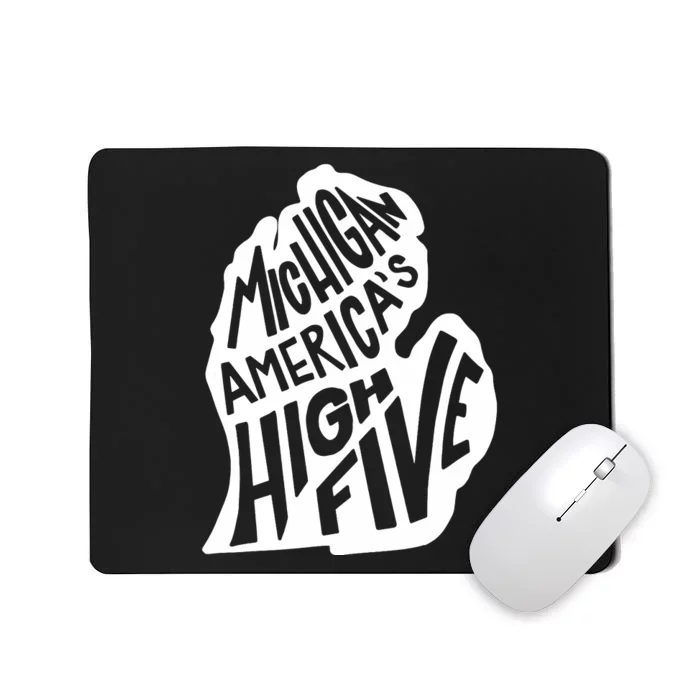 Michigan Americas High Five Mousepad