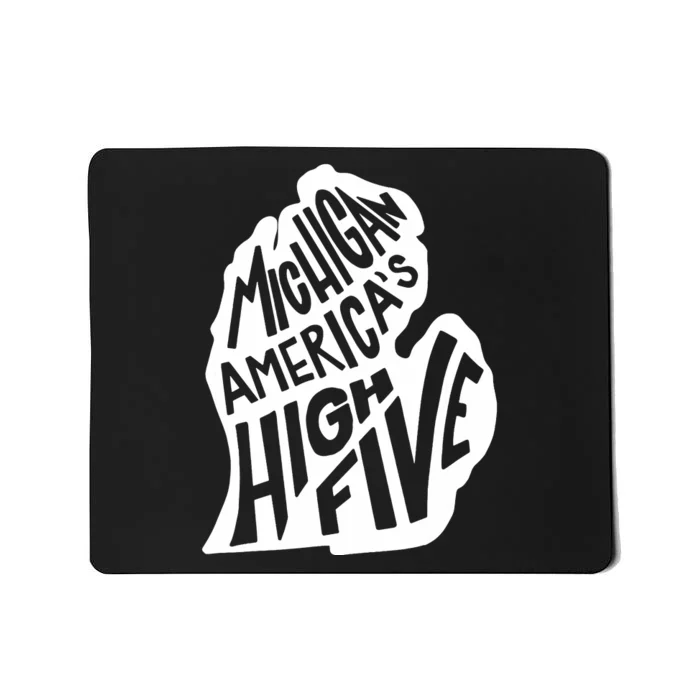 Michigan Americas High Five Mousepad