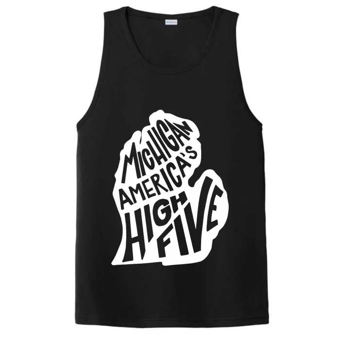 Michigan Americas High Five Performance Tank