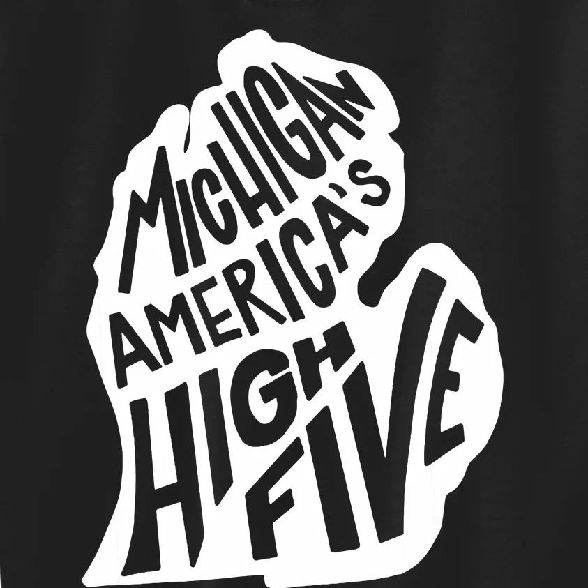 Michigan Americas High Five Kids Sweatshirt