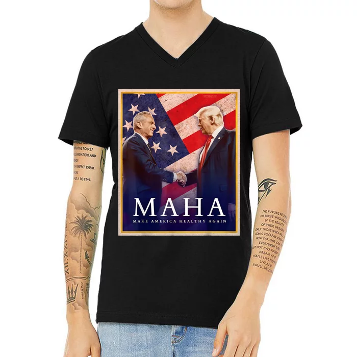 Make America Healthy Again V-Neck T-Shirt