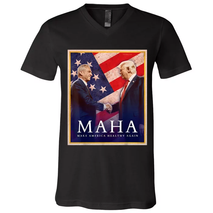 Make America Healthy Again V-Neck T-Shirt