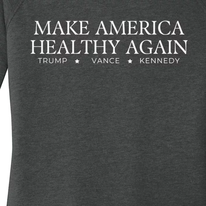 Make America Healthy Again Women's Perfect Tri Tunic Long Sleeve Shirt