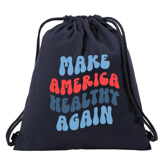 Make America Healthy Again Maha Drawstring Bag