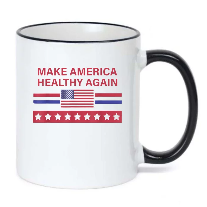 Make America Healthy Again Black Color Changing Mug