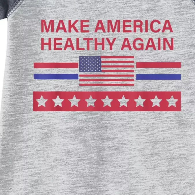 Make America Healthy Again Infant Baby Jersey Bodysuit