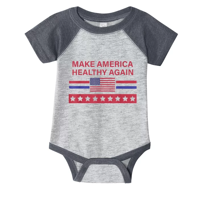 Make America Healthy Again Infant Baby Jersey Bodysuit