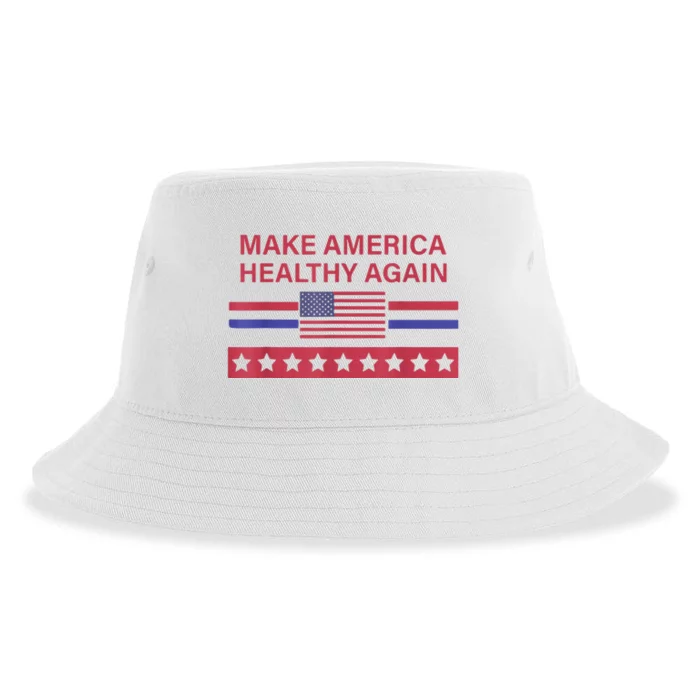 Make America Healthy Again Sustainable Bucket Hat