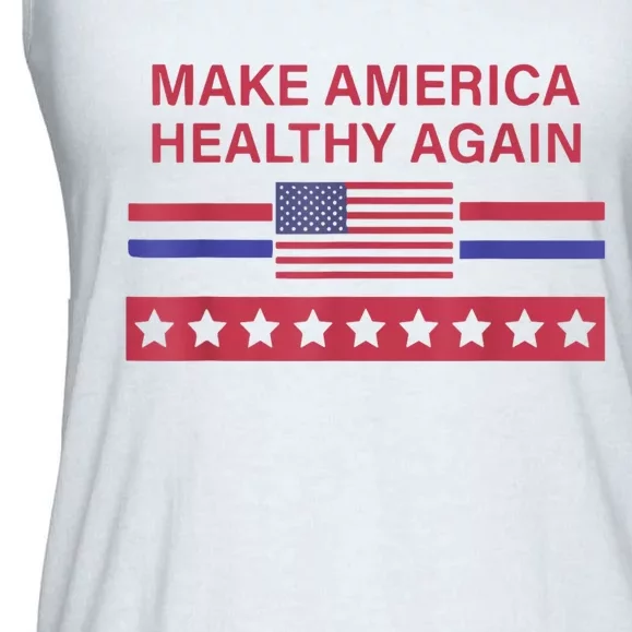 Make America Healthy Again Ladies Essential Flowy Tank