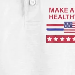 Make America Healthy Again Dry Zone Grid Performance Polo