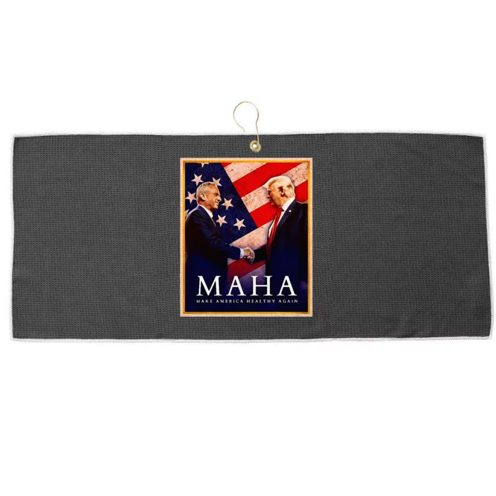 Make America Healthy Maha Large Microfiber Waffle Golf Towel