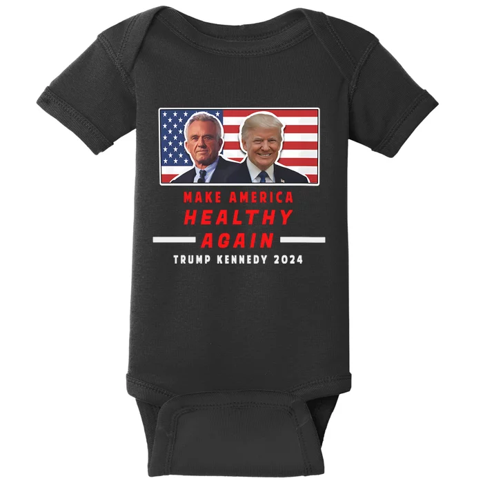 Make America Healthy Again Rfk Jr Trump 2024 Baby Bodysuit