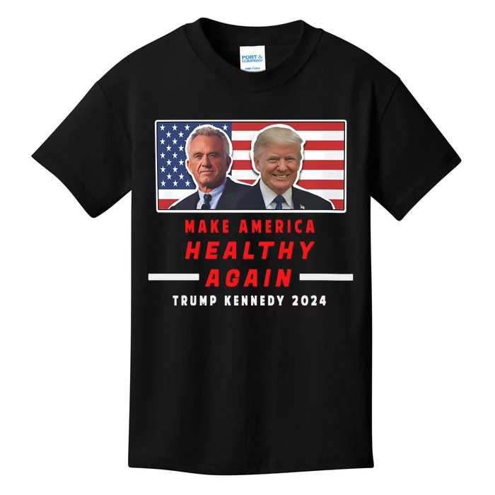 Make America Healthy Again Rfk Jr Trump 2024 Kids T-Shirt