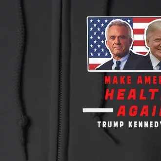 Make America Healthy Again Rfk Jr Trump 2024 Full Zip Hoodie