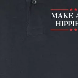 Make America Hippie Again Softstyle Adult Sport Polo