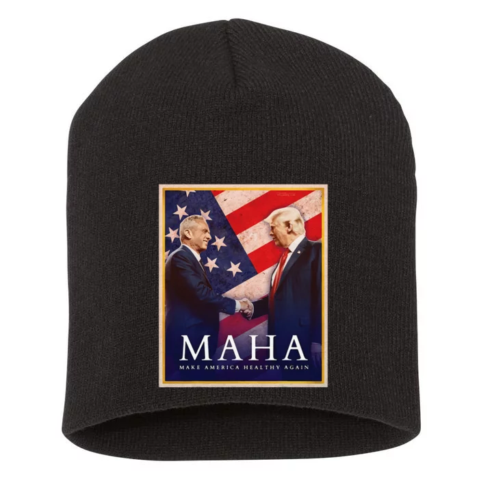 Make America Healthy Again Gift Short Acrylic Beanie