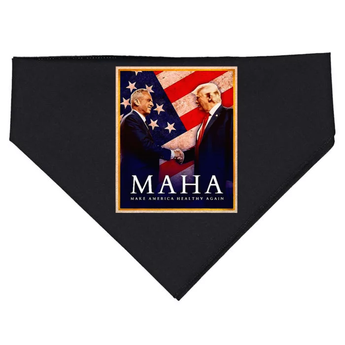 Make America Healthy Maha USA-Made Doggie Bandana