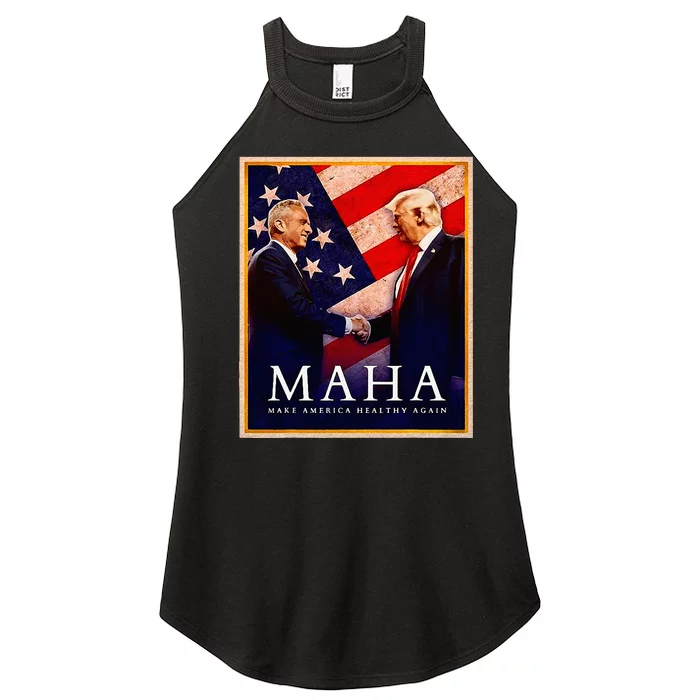 Make America Healthy Maha Women’s Perfect Tri Rocker Tank