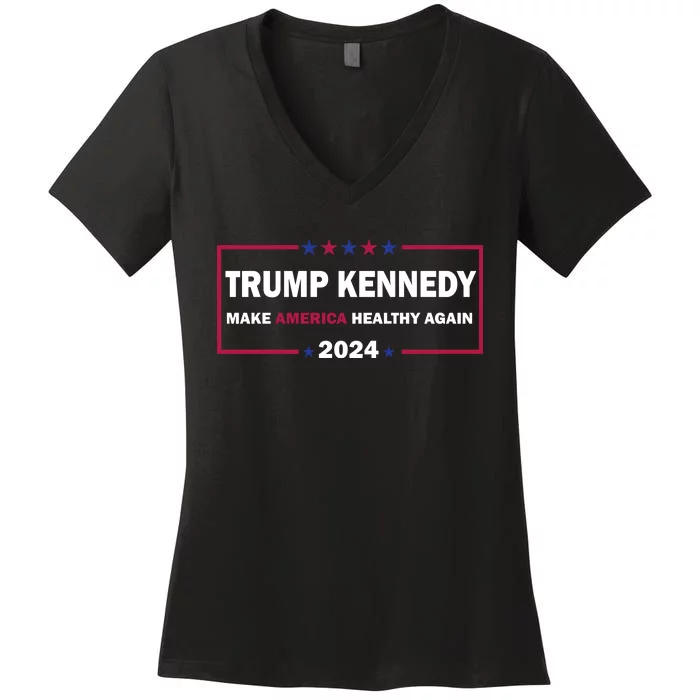 Make America Healthy Again 2024 Women's V-Neck T-Shirt