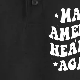 Make America Healthy Again Maha Dry Zone Grid Performance Polo