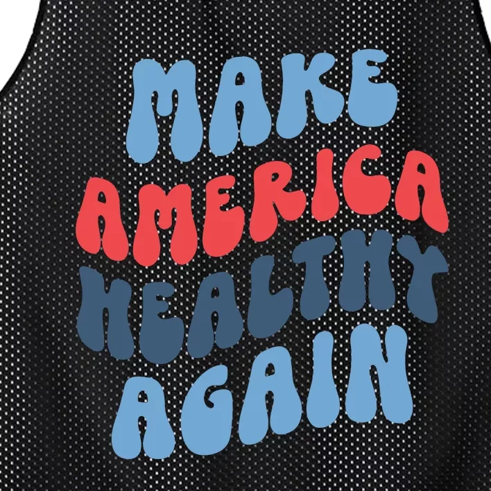 Make America Healthy Again Maha Mesh Reversible Basketball Jersey Tank