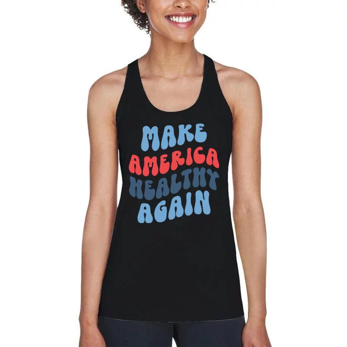 Make America Healthy Again Maha Women's Racerback Tank