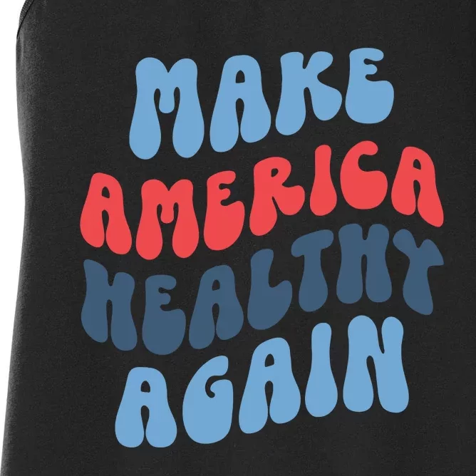 Make America Healthy Again Maha Women's Racerback Tank