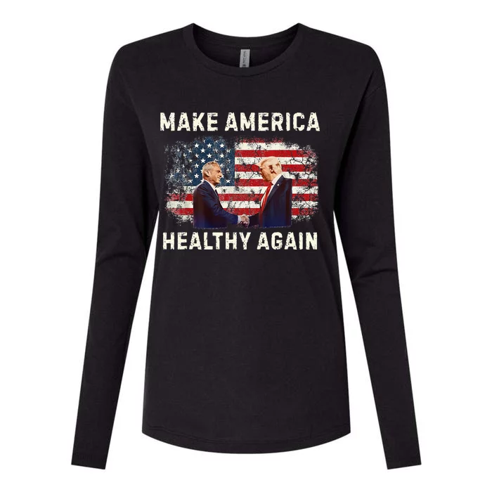 Make America Healthy Again Womens Cotton Relaxed Long Sleeve T-Shirt