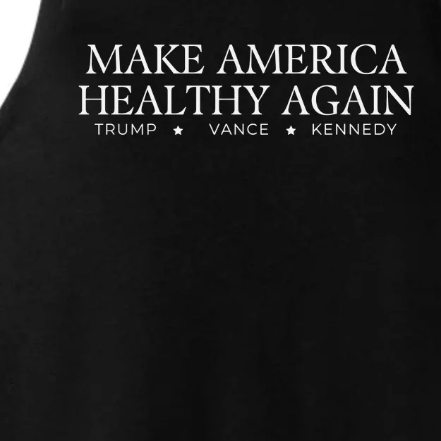 Make America Healthy Again Ladies Tri-Blend Wicking Tank