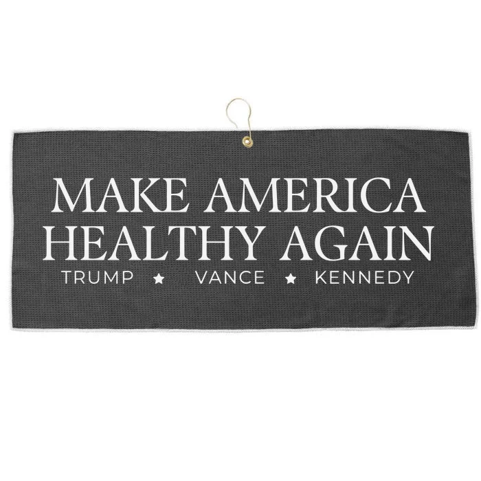 Make America Healthy Again Large Microfiber Waffle Golf Towel