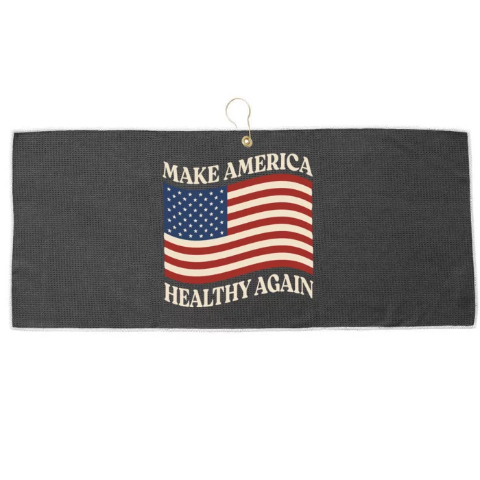 Make America Healthy Again Large Microfiber Waffle Golf Towel