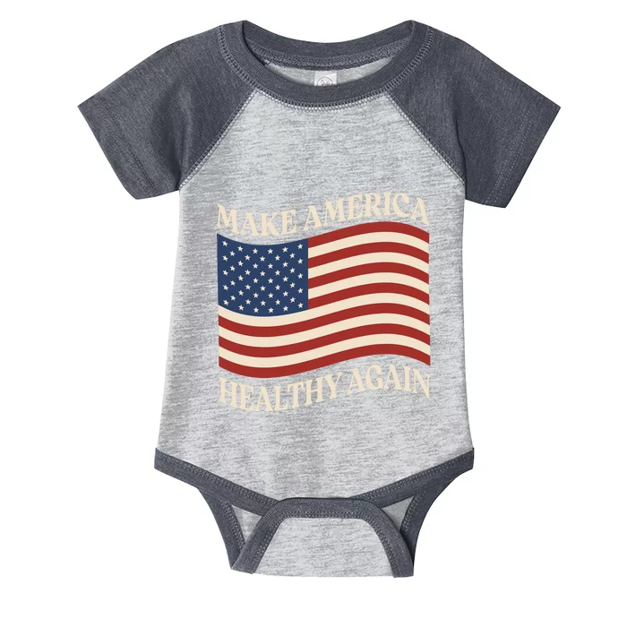 Make America Healthy Again Infant Baby Jersey Bodysuit