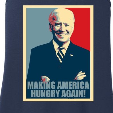 Making America Hungry Again Anti Joe Biden Ladies Essential Tank