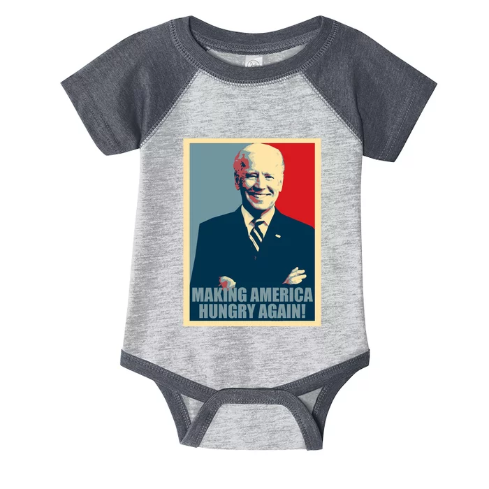 Making America Hungry Again Anti Joe Biden Infant Baby Jersey Bodysuit