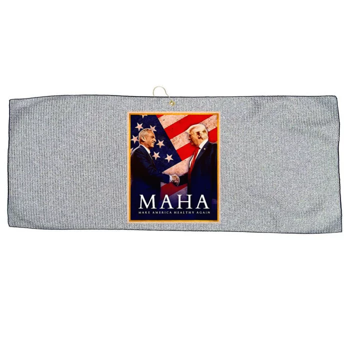 Make America Healthy Maha Large Microfiber Waffle Golf Towel