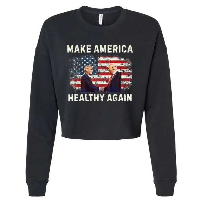 Make America Healthy Again Cropped Pullover Crew