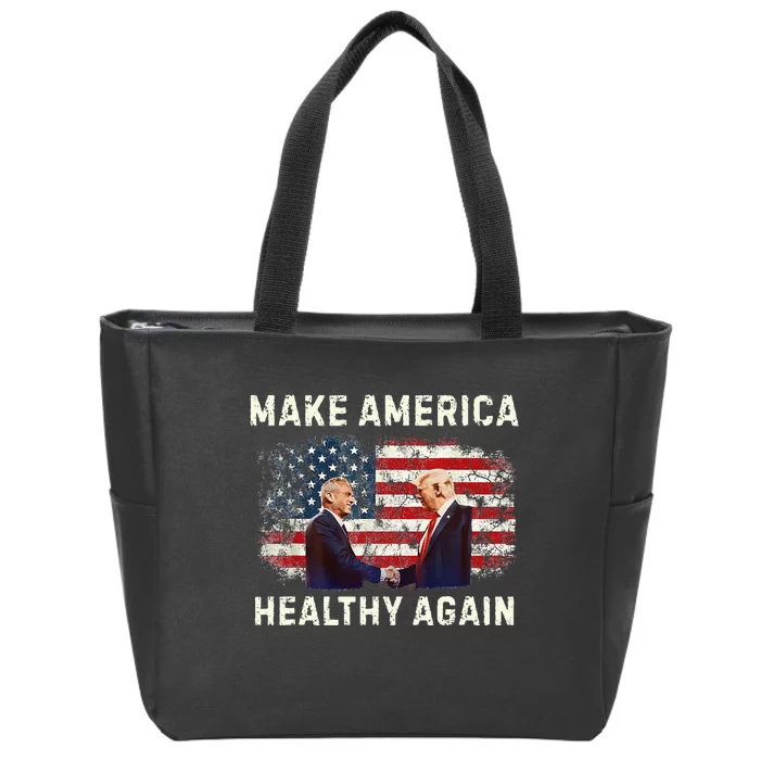 Make America Healthy Again Zip Tote Bag