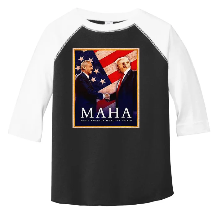 Make America Healthy Maha Gift Toddler Fine Jersey T-Shirt