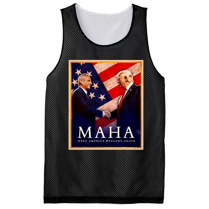 Make America Healthy Maha Mesh Reversible Basketball Jersey Tank